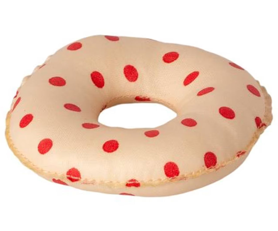 Maileg – Swimming ring with red dots for mice, red dots
