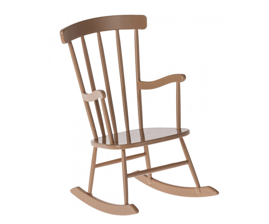 Maileg – Gungstol mini, rosa stol i metall för kanin och teddy, FÖRBESTÄLLNING