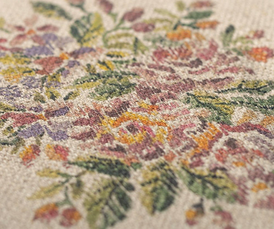 Maileg – Striped rug with fringes, miniature