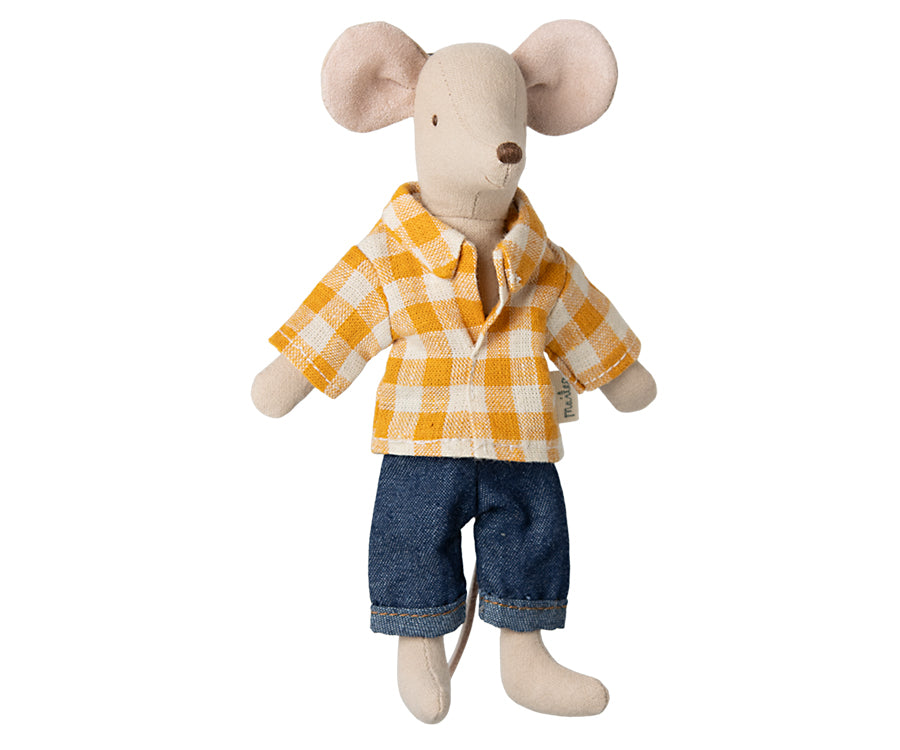 Maileg – Dad mouse with shirt and pants
