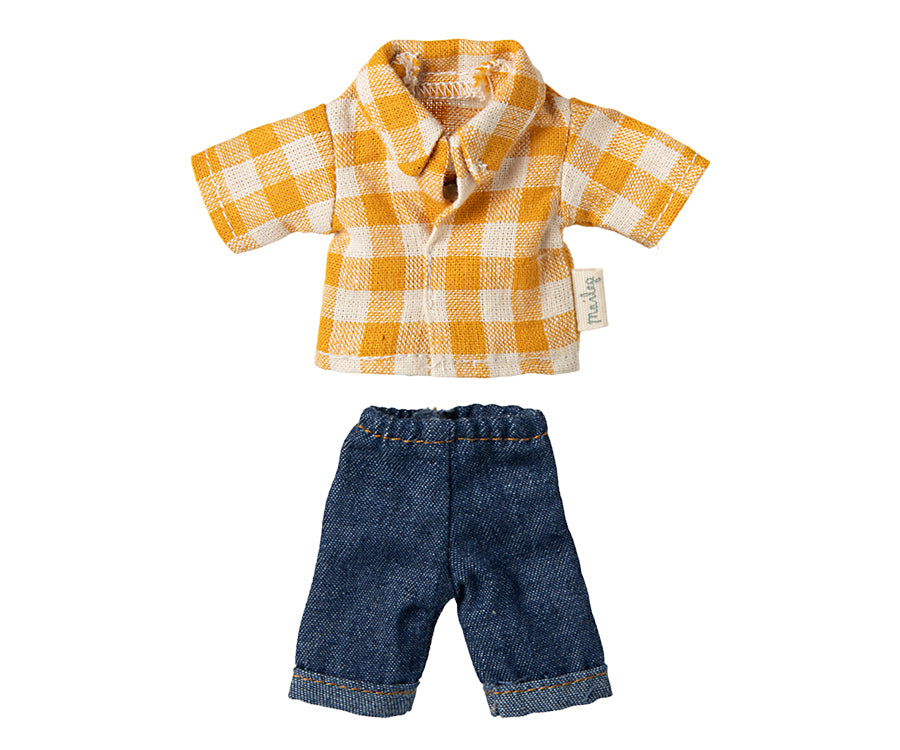 Maileg – Dad mouse with shirt and pants