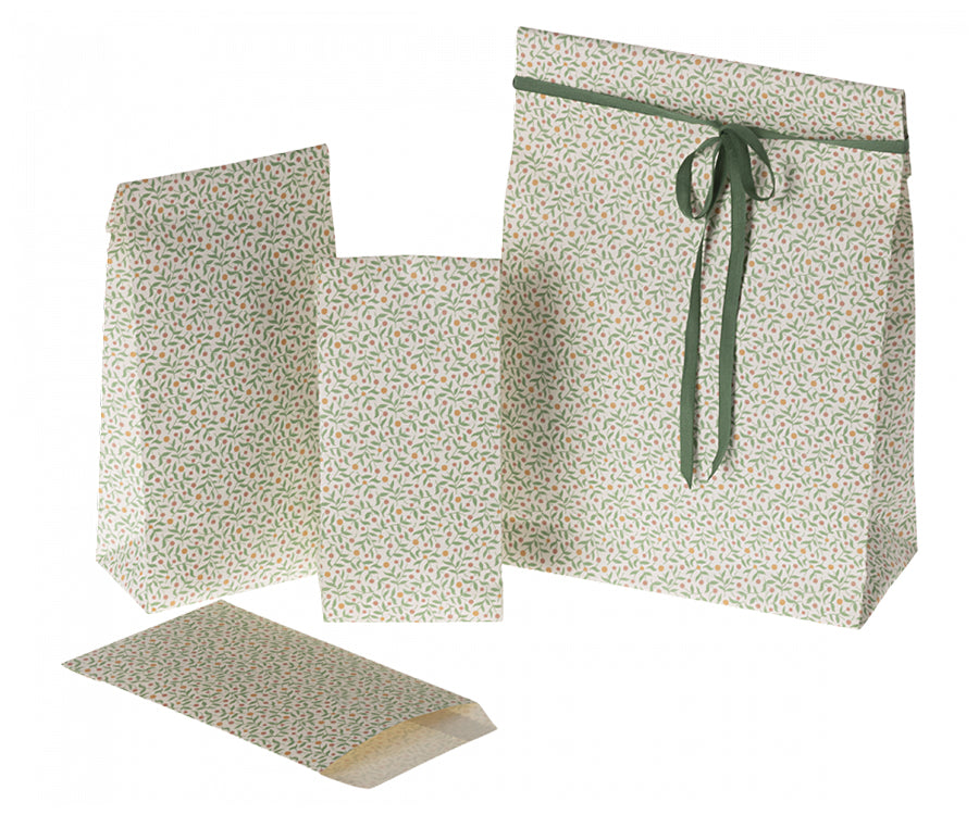 Maileg – Presentkuvert med söta bär, kuvert påse "Berry branches" till små paket
