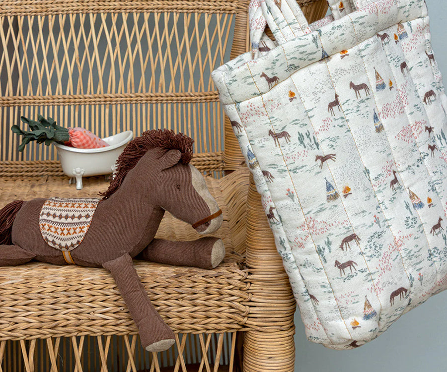 Maileg – Pony stuffed animal, horse with saddle