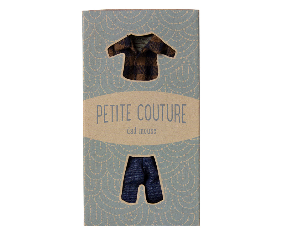 Maileg – Dad mouse with shirt and pants