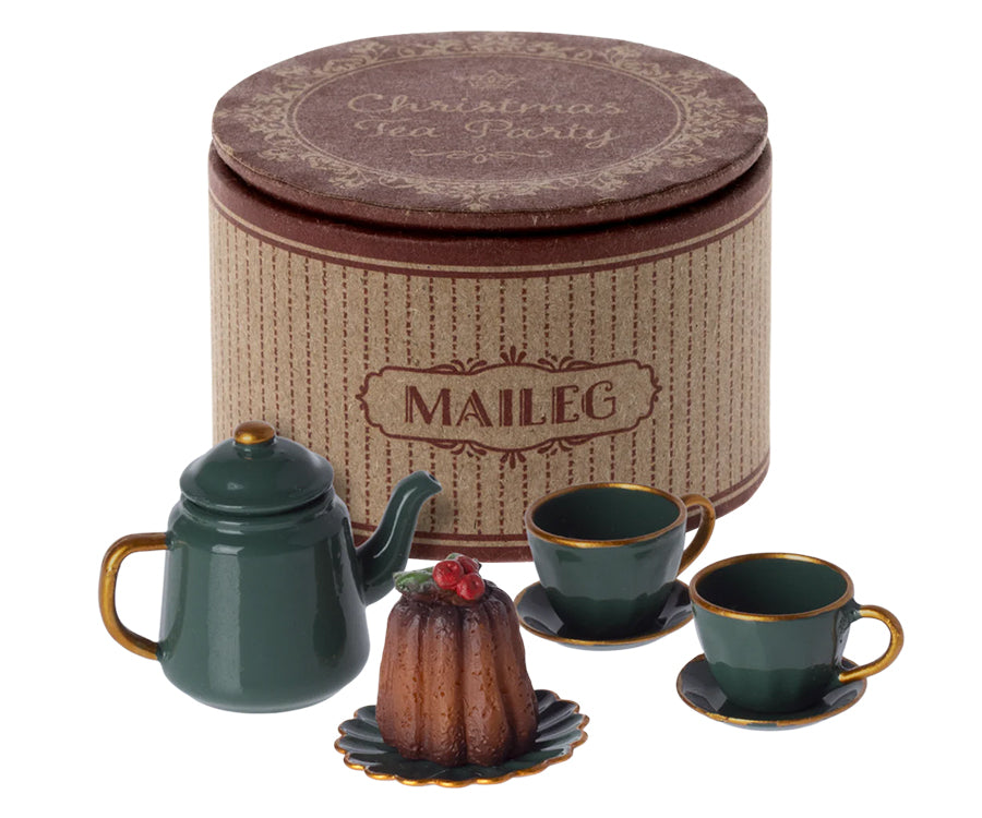 Maileg - Toaster miniature with bread, mint green