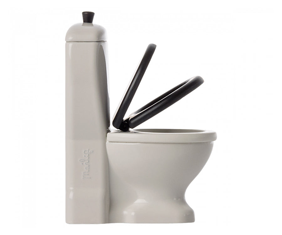Maileg – Toilet for mice, off-white toilet seat for mice
