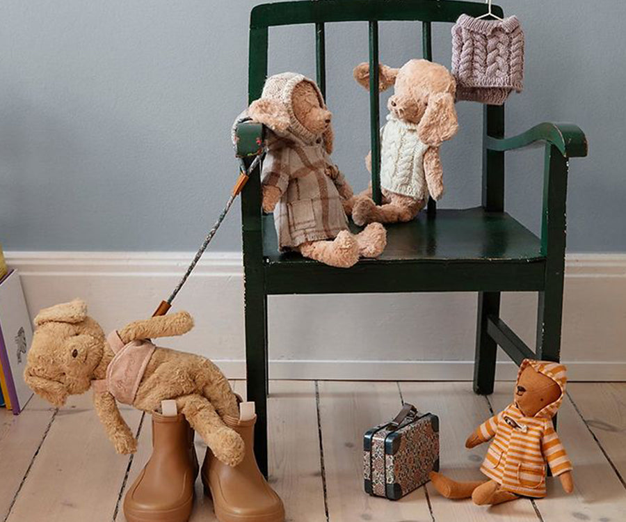 Maileg – Small bag, suitcase, Madelaine lavender