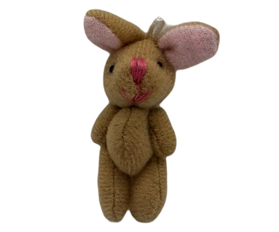 Miniatyr – Litet gosedjur kanin, leksak och dekoration till dockhus