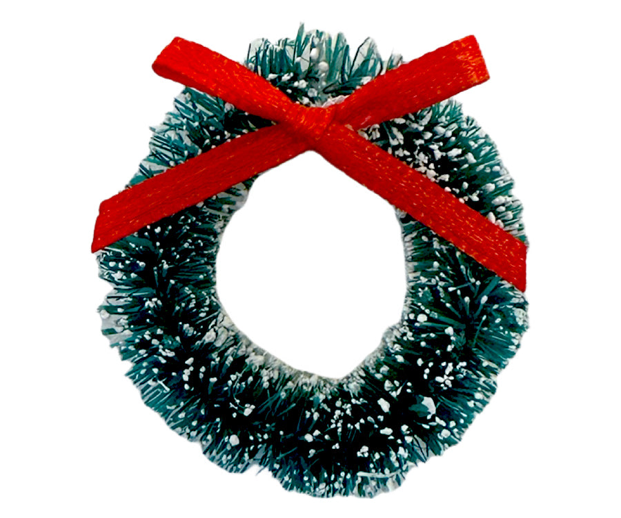 Miniatyr – Julkrans till dockhus, krans för prydnad och dekoration