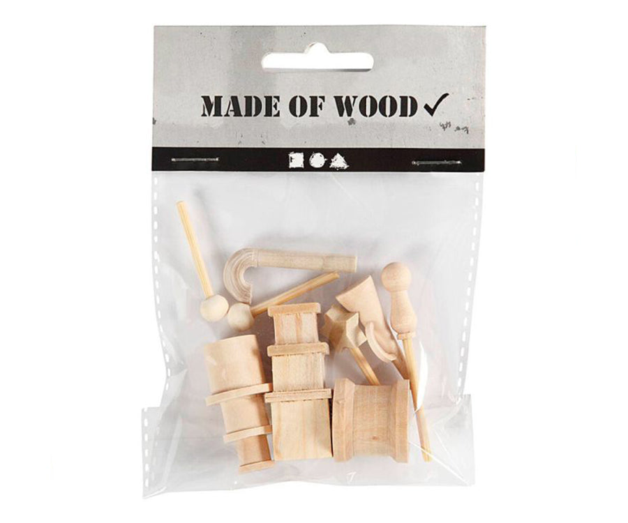 Miniatyr – Små föremål, inredning och prydnad för dockhus