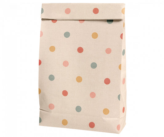 Maileg – Presentpåse multi dots, påse med prickar i olika färger