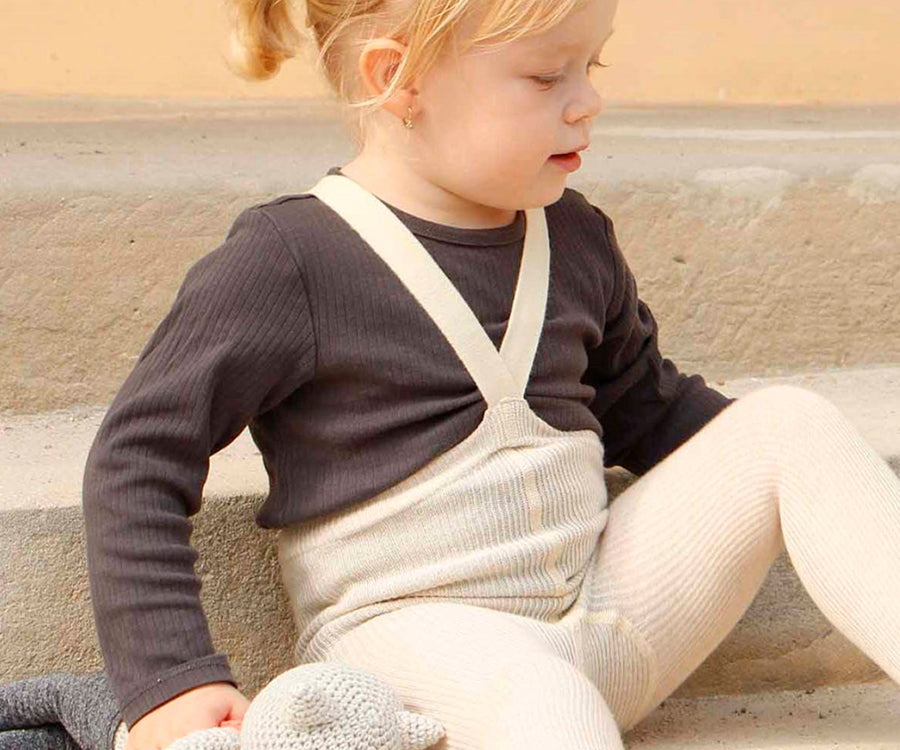 Silly Silas – Classic Footed tights, Cream