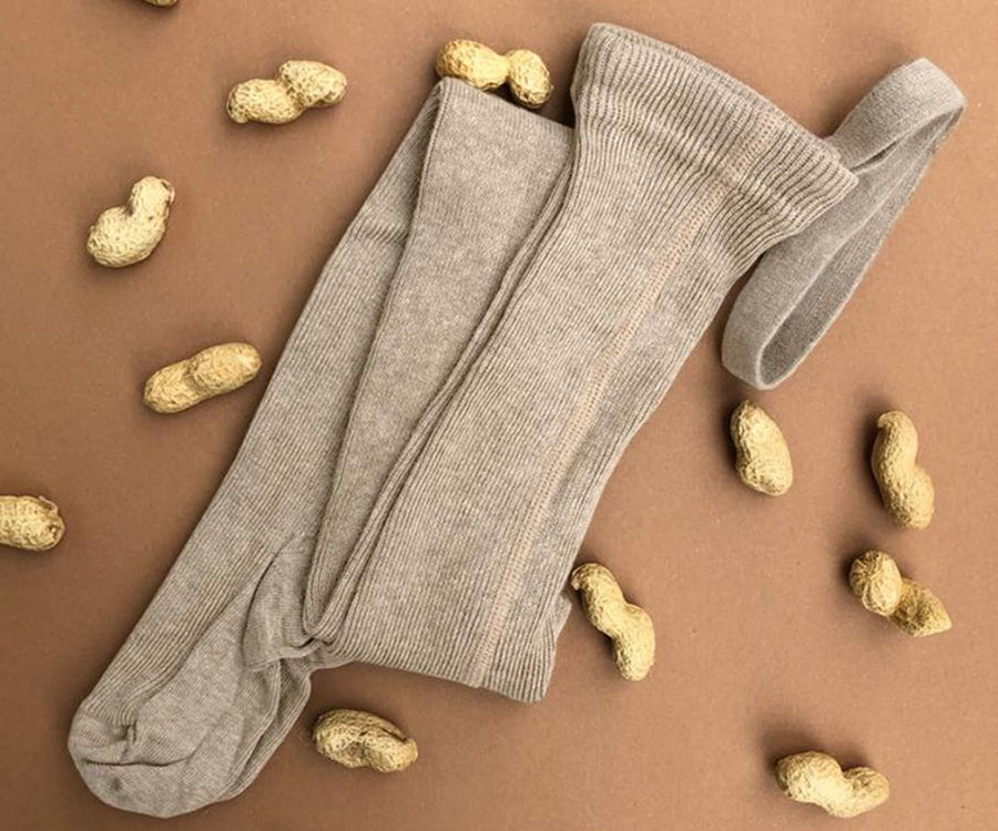 Silly Silas – Classic Footed tights, Peanut Blend