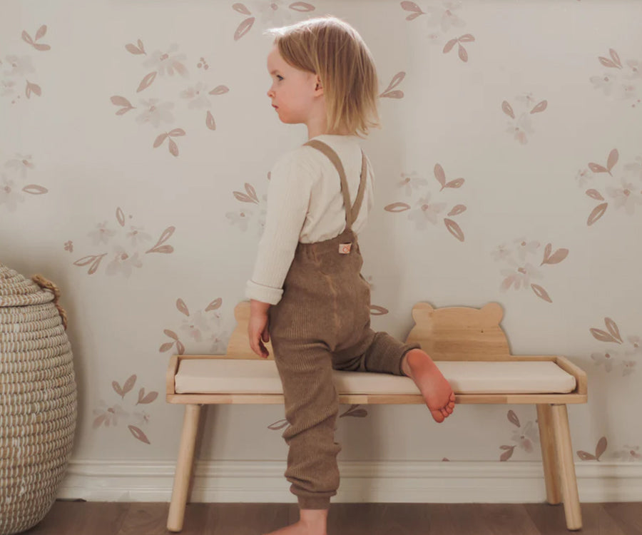 Silly Silas – Roomy Footless tights, Peanut Blend