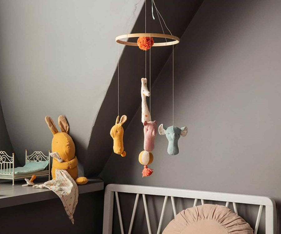 Maileg – Mobil, Lullaby friends babymobil med djur
