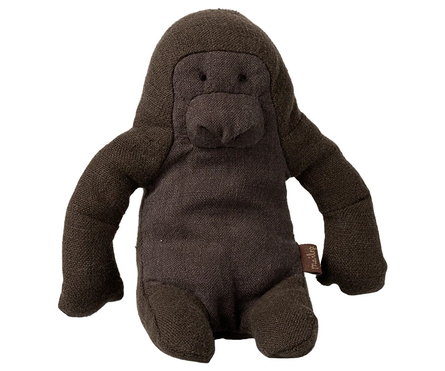 Maileg – Gorilla i storlek mini, gosedjur liten apa Safari friends