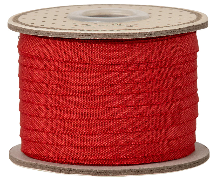 Maileg – Presentsnöre röd, ribbon band 25 m snöre, röd jul presentband