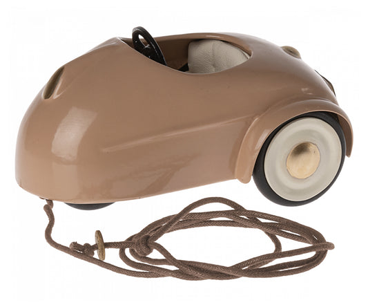 Maileg – Bil för mus i metall, färg brun / dark powder
