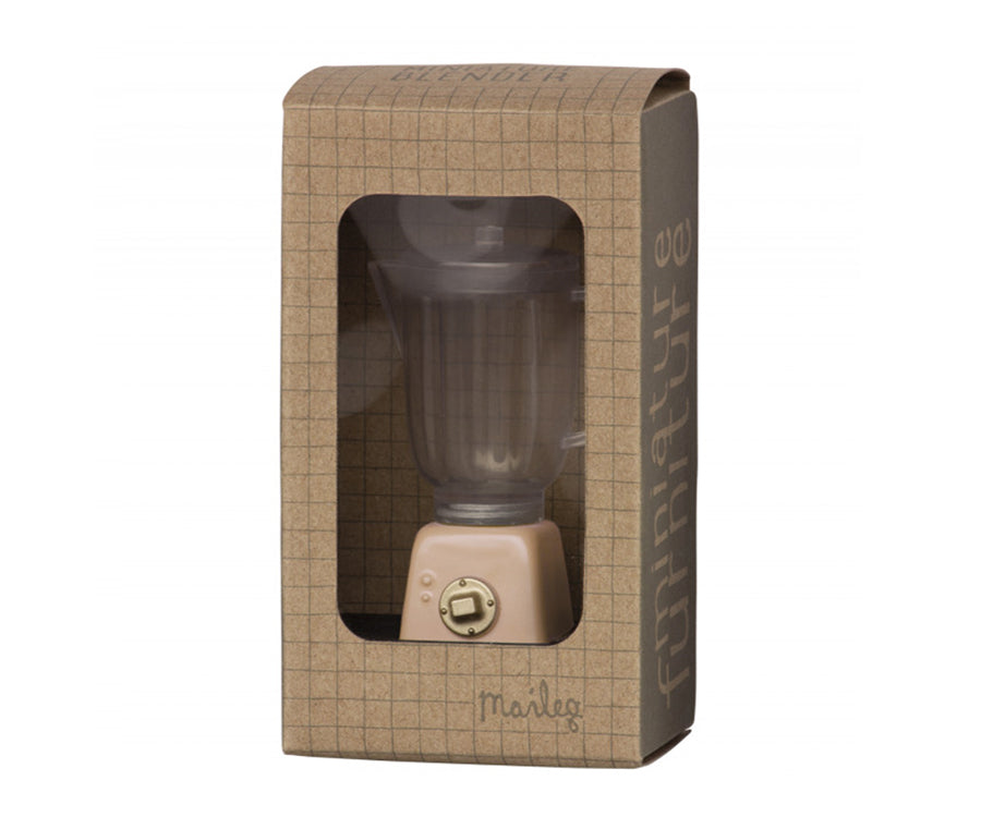 Maileg – Rosa blender miniatyr, mixer i puderrosa