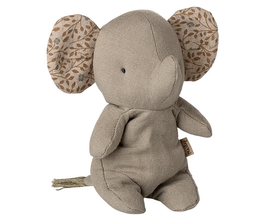 Maileg – Elefant gosedjur grå, Safari Friends, storlek mini, FÖRBESTÄLLNING