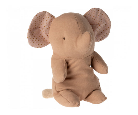 Maileg – Elefant gosedjur rosa, Safari Friends, small / liten