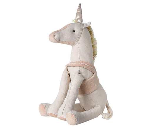 Maileg - Unicorn stuffed animal, unicorn with leash