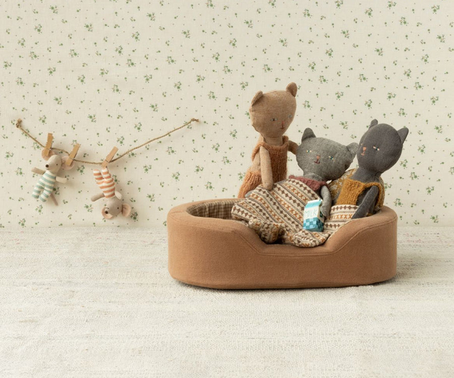 Maileg – Katt, Chatons kattunge grå med byxor, gosedjur / mjukisdjur