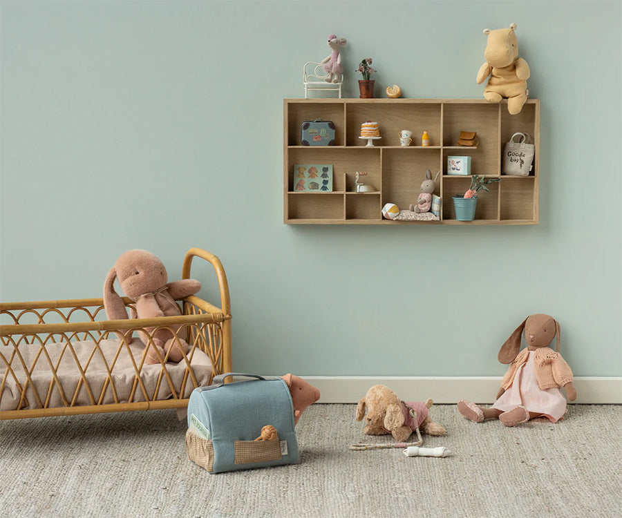 Maileg – Kofta till kanin flicka i storlek 3, söt rosa stickad kofta till bunny size 3