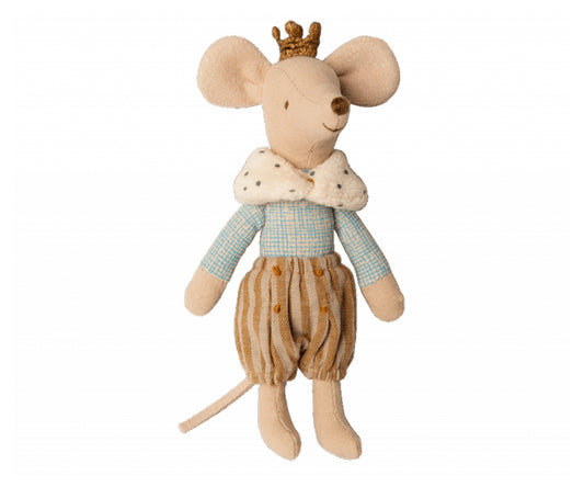Maileg – Big brother mouse, prince with a crown