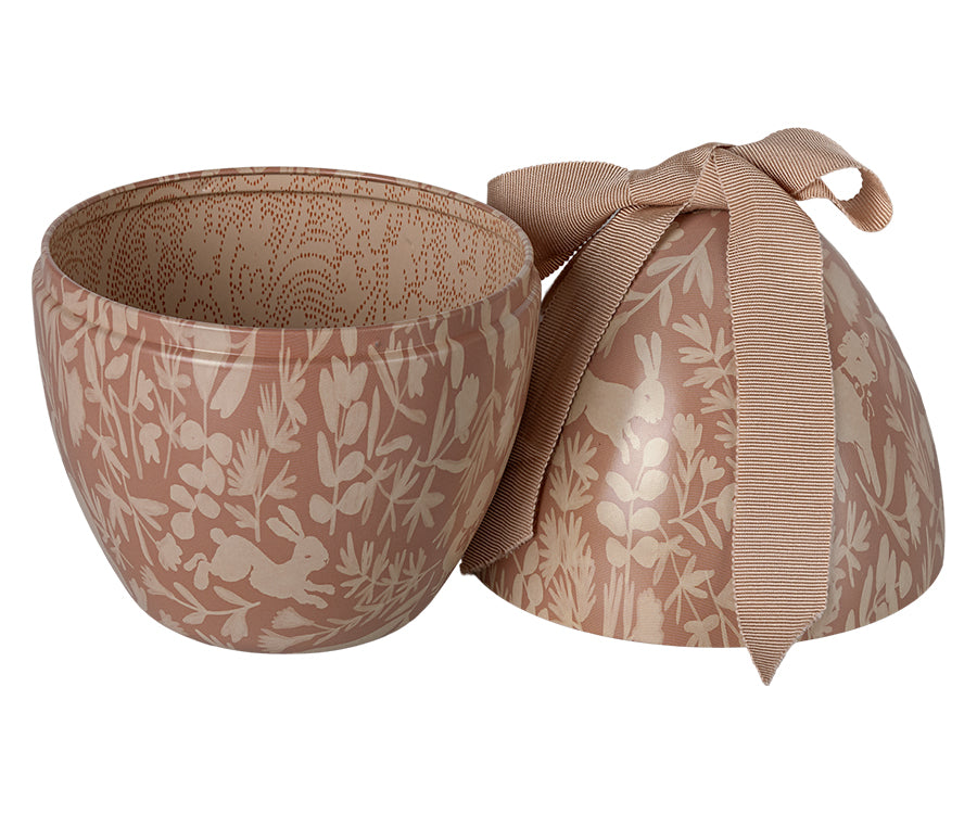 Maileg – Påskägg, ägg till påsk i rosa / powder med rosa rosett