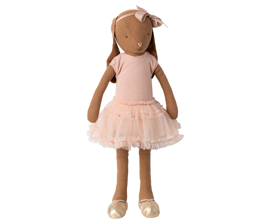 Maileg – Ballerina kläder rosa och ballerinaskor, storlek 3 till kanin, ballerinaklänning rosa i tyll, hårband, skor och klänning, FÖRBESTÄLLNING