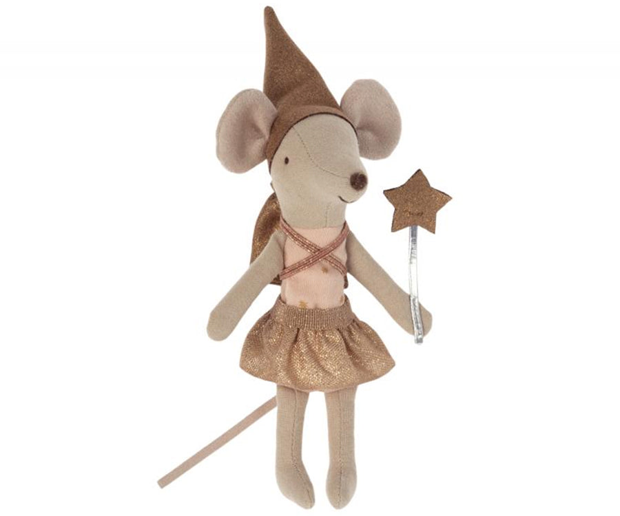 Maileg – Mouse in a matchbox, tooth fairy and tooth ashtray, pink