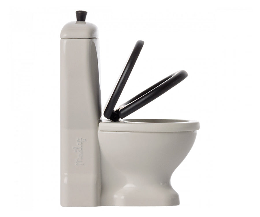 Maileg – Toalett för möss, benvit toalettstol för mus