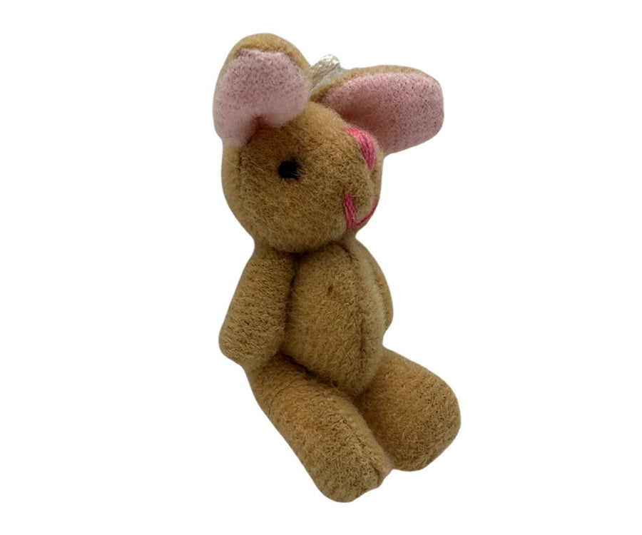 Miniatyr – Litet gosedjur kanin, leksak och dekoration till dockhus