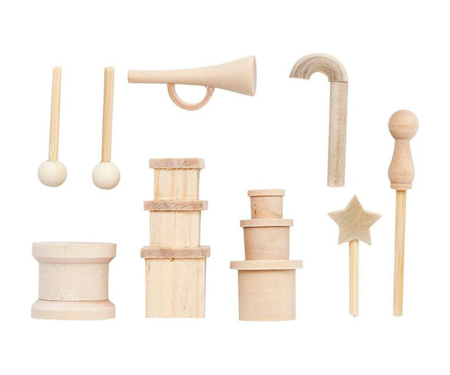 Miniatyr – Små föremål, inredning och prydnad för dockhus