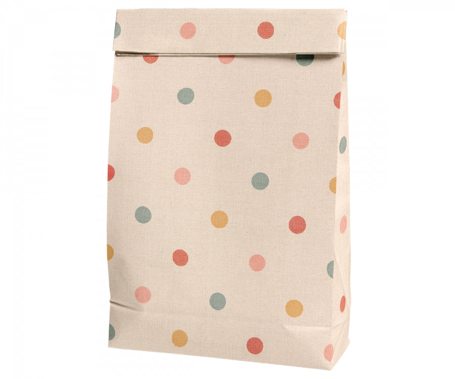 Maileg – Presentpåse multi dots, påse med prickar i olika färger