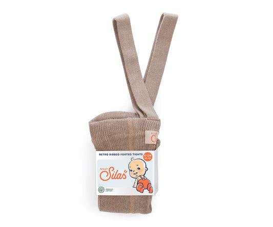 Silly Silas – Classic Footed tights, Peanut Blend