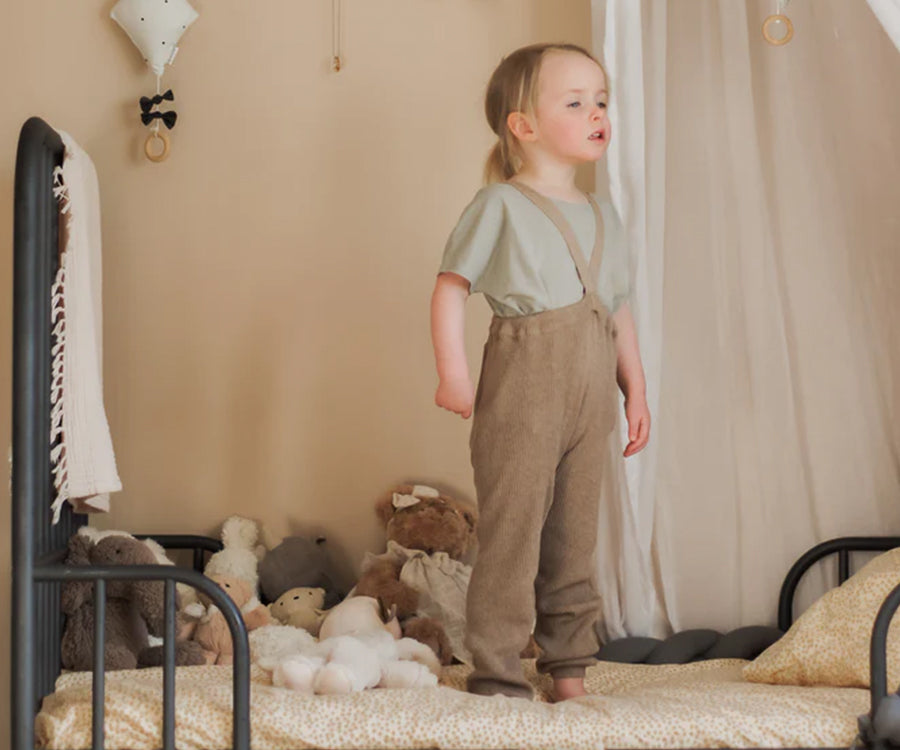 Silly Silas – Roomy Footless tights, Peanut Blend