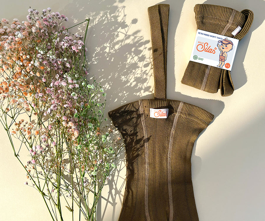 Silly Silas – Shorty tights, Acorn Brown