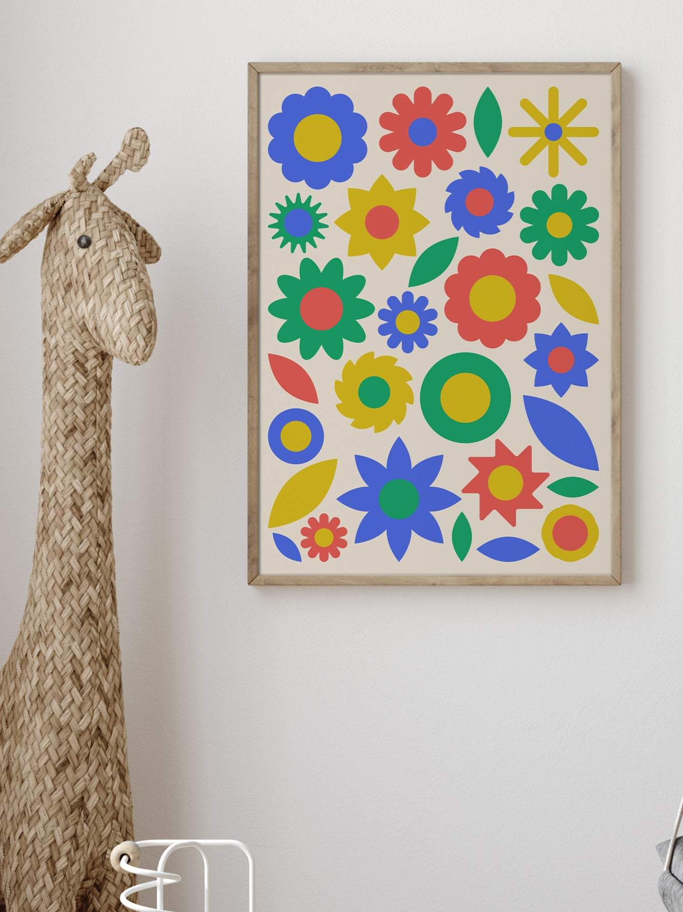 Blommigt – affisch 50x70