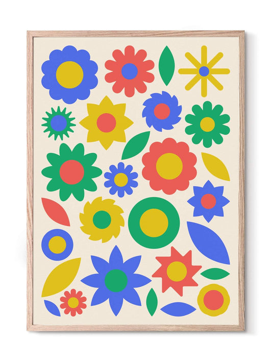 Floral - poster 50x70