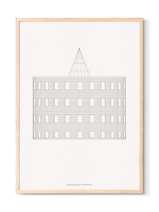 Gustavsberg Biblioteket – affisch 50x70
