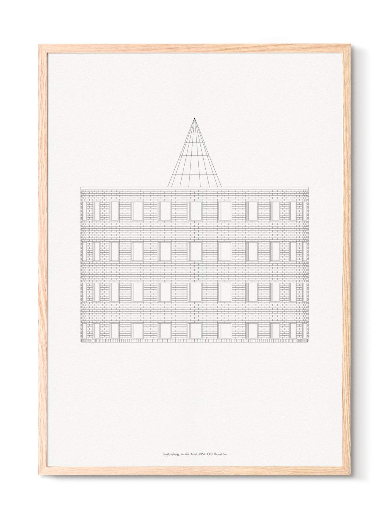 Gustavsberg Biblioteket – affisch 50x70