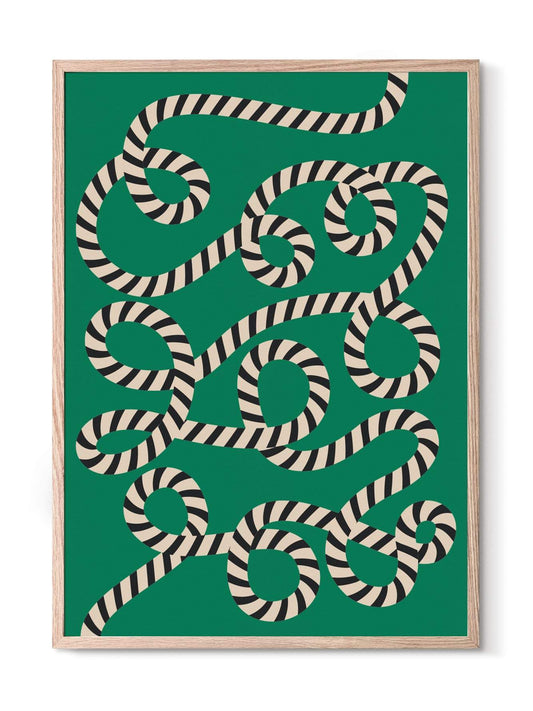Tiger tail - poster 50x70