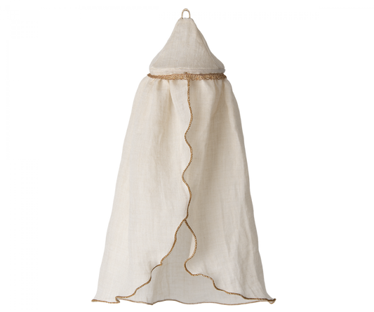Maileg – Bed canopy cream colored miniature