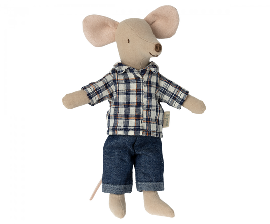 Maileg – Dad mouse with shirt and pants