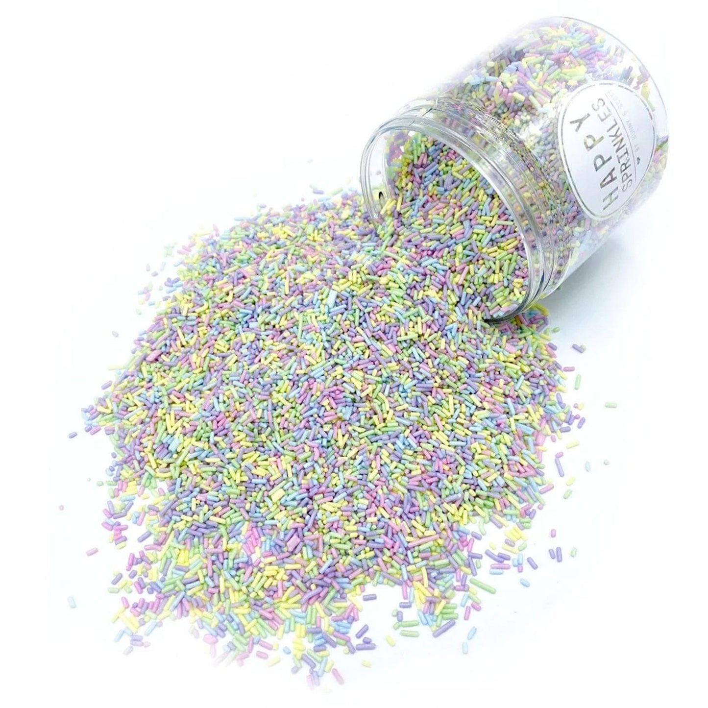 Baka med Alma – Pastel Strands, strössel från Happy Sprinkles 90g