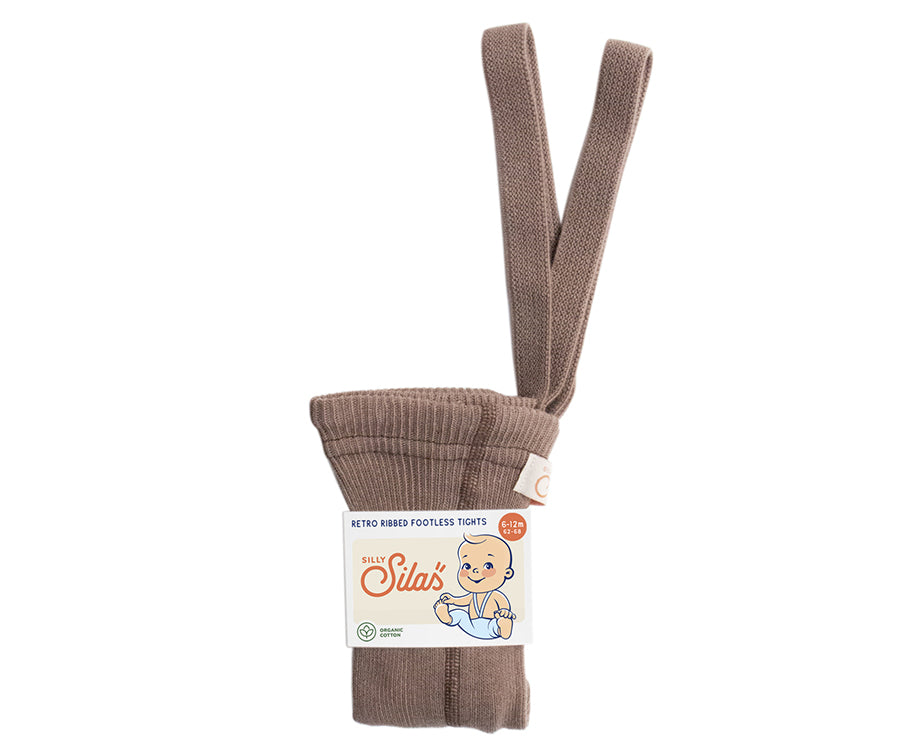 Silly Silas – Footless tights, Granola